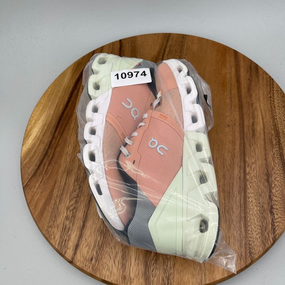 On Cloudflyer 4 Shoes Women Size 9.5 Peach Running Comfort Walking Gym Sneakers - Picture 11 of 11